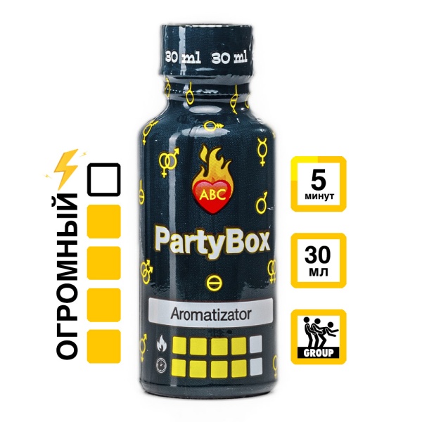 Купить Ароматизатор ПатиБокс 30 мл с УльтраБутил, Изобутилнитрит эффектом действия, в Улья́новске, цена: 1 550 ₽